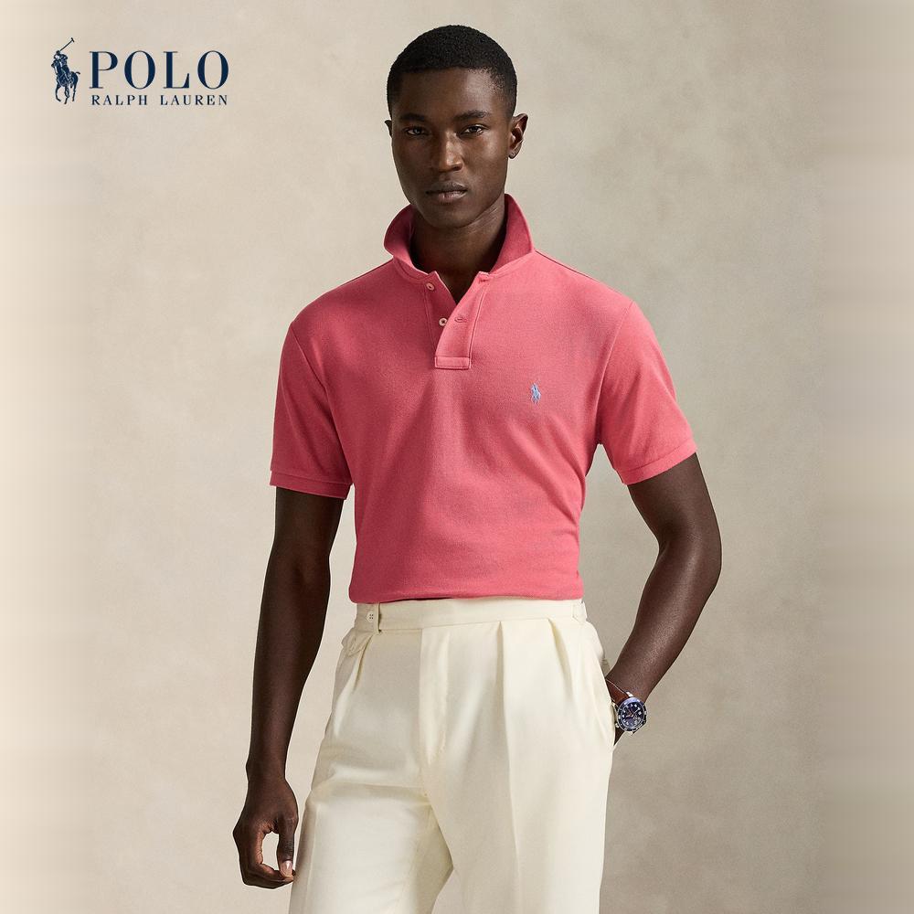 Polo Ralph Lauren เสื้อโปโลผู้ชาย รุ่น MNPOKNI1N821088 สี 020(GREY)