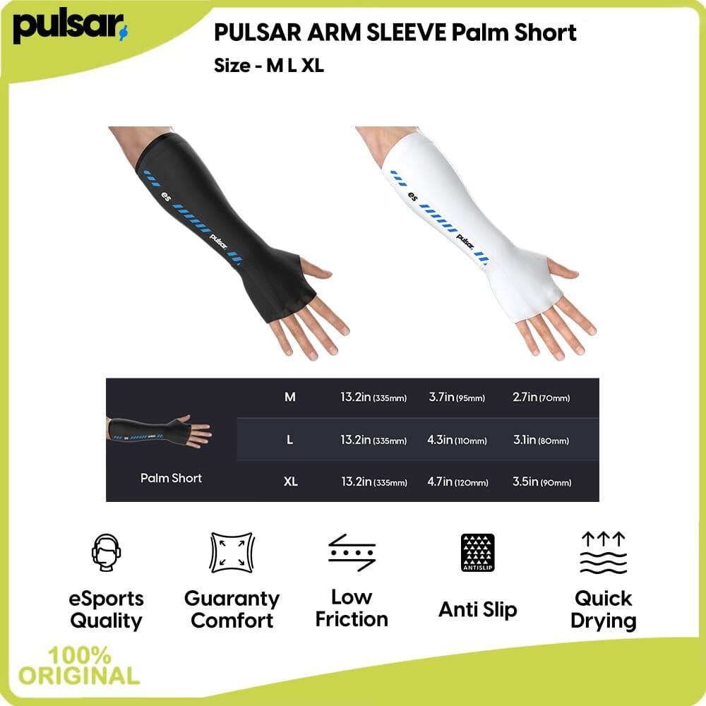 อุปกรณ์เสริมเมาส์สําหรับเล่นเกม - ปลอกแขน Pulsar eS ARM SLEEVE Palm สั้น Size M / L / XL สบายไม่มีรอ
