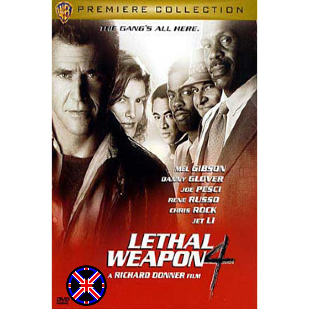 DVD Movie LETHAL WEAPON 4 ริกส์ 4 คนมหากาฬ
