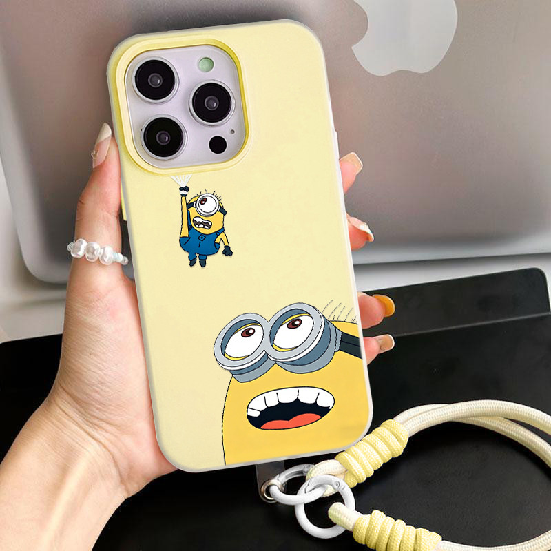 GANTUNGAN Jelly 2 In 1 Antek LanyardปลอกสีเหลืองOppo A6 Pro A6S A6 15 Pro Max Reno 15 5G A6X Reno 15