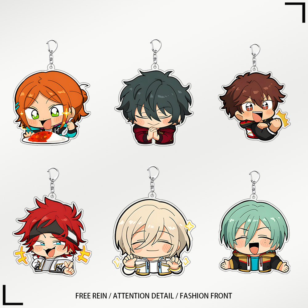 ส่งจากไทย พวงกุญแจ อะคริลิค Ensemble Stars