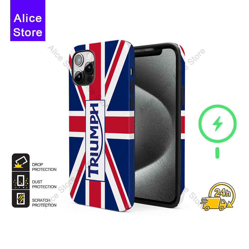 British Pride พร้อมเคสโทรศัพท์ Triumphh สําหรับ iPhone 17 Pro Max / iPhone 16 Pro Max / 15 Pro Max /