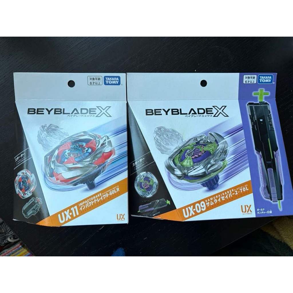 【Direct from Japan】ชุดของเล่น Beyblade X UX-11 & UX-09 จาก Takara Tomy【Japan Exclusive】