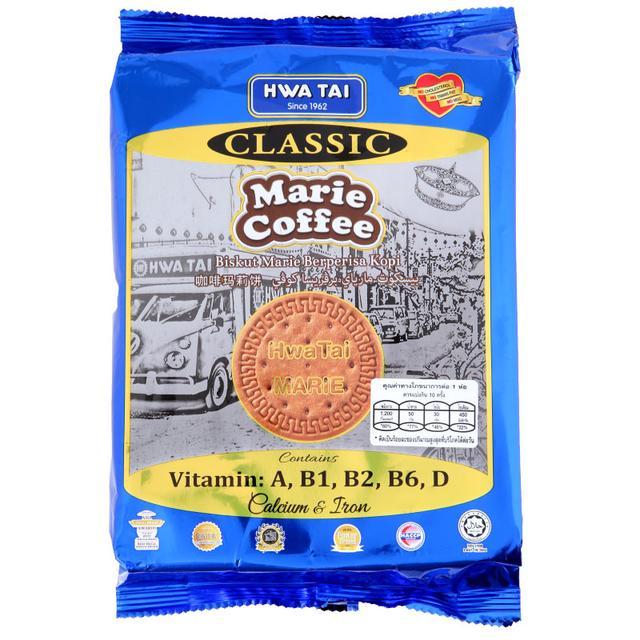🌷 ฮั่วไถ่คอฟฟีมารีบิสกิต 270กรัม 🍃 9556167230015 🌻 Hwatai Coffee Marie Biscuit 270g. 🌿 ของแห้งและเคร