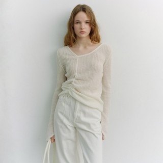 [Dundst] เสื้อถัก 2-Way Shirring_UDSW6A204