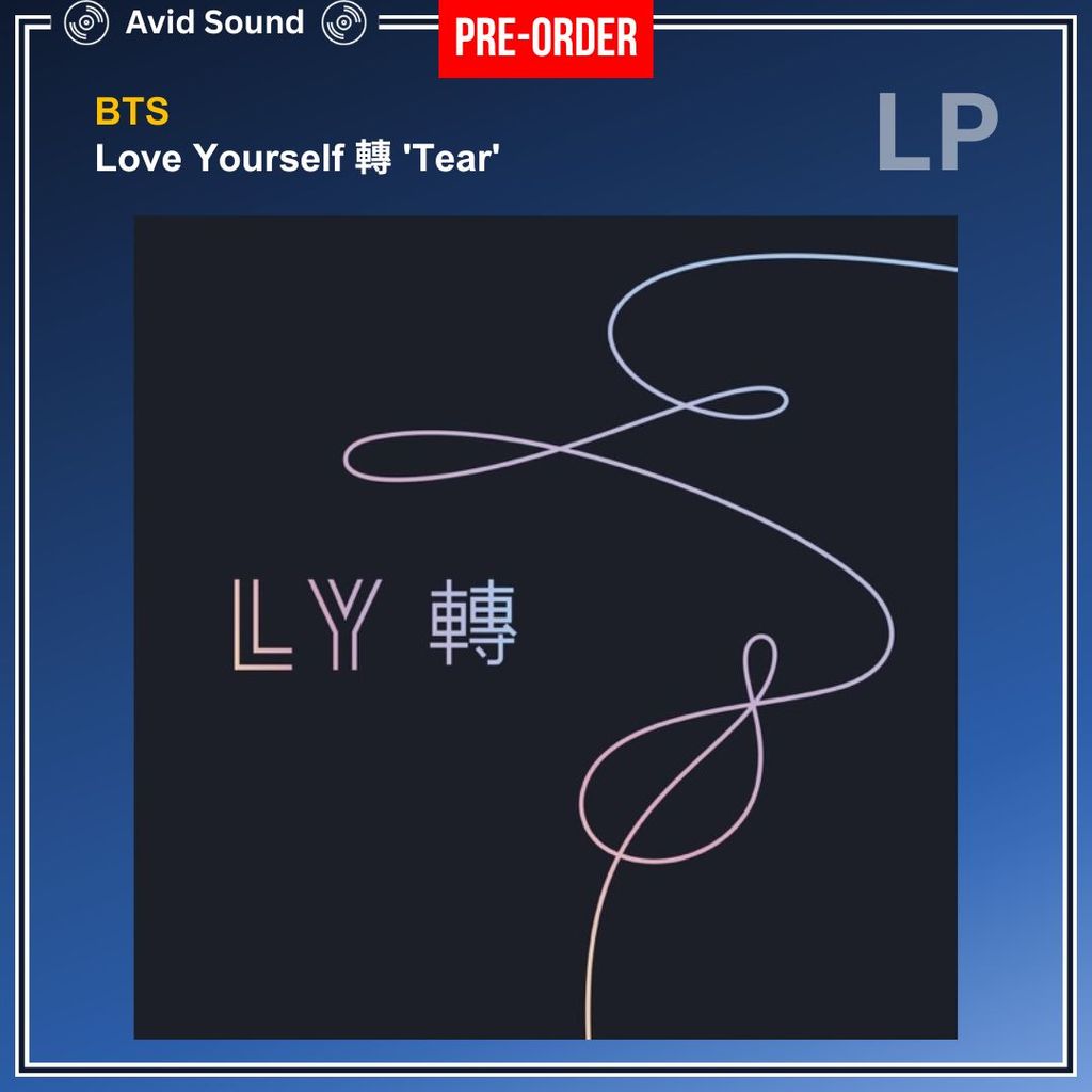 Pre-Order แผ่นเสียง BTS Love Yourself 轉 'Tear' ใหม่ ซีล BTS Vinyl LP