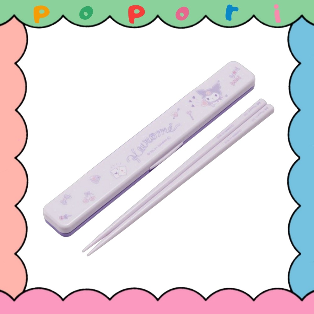 <SKATER> ตะเกียบไร้เสียงรบกวน KUROMI 18ซม. ABC3AG