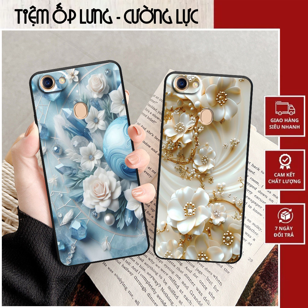 เคส Oppo F5 / F5 Youth / F7 / F7 Youth พิมพ์ลายดอกไม้สีสันสดใส