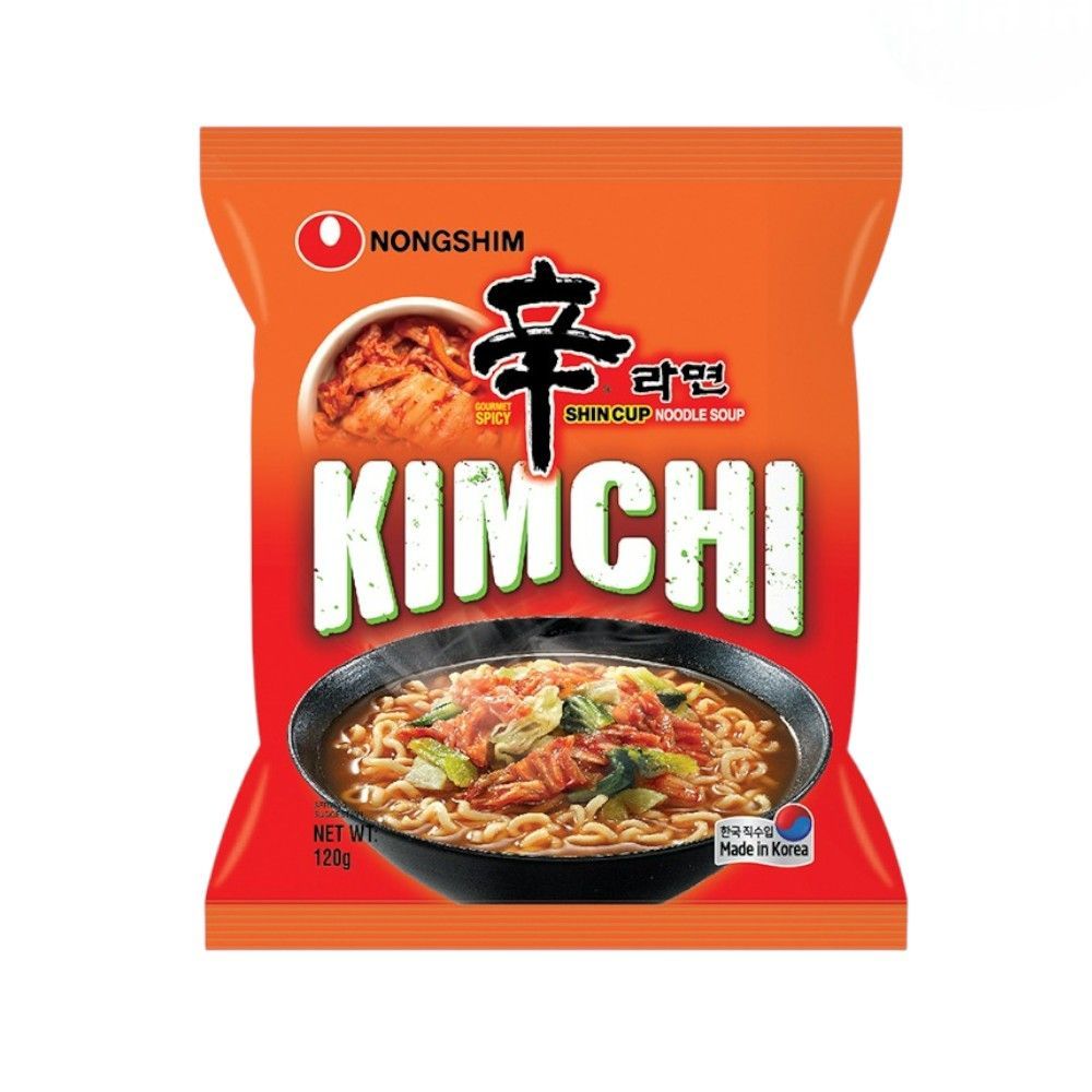 🐙 นงชิม ราเมียนบะหมี่กิมจิ 120ก. 🐟 NONGSHIM KIMCHI RAMEN ORIENTAL 120G. 🐞   🐒