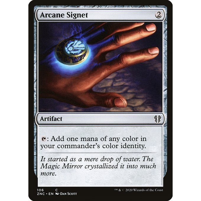Magic: The Gathering - Zendikar Rising Commander - Arcane Signet (106)