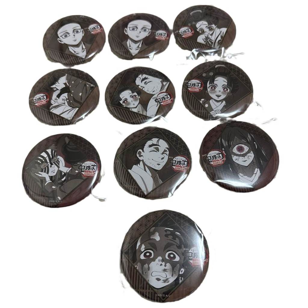 【Direct from Japan】เข็มกลัด Demon Slayer Dining Season 4 จำนวน 10 ชิ้น【Japan Exclusive】