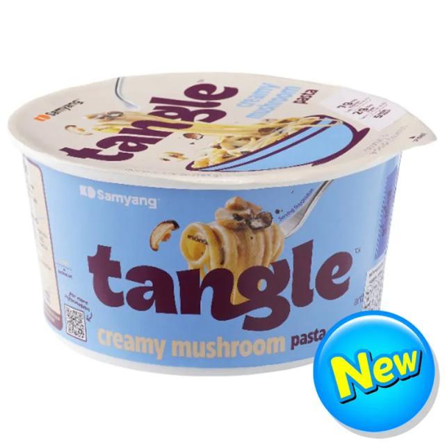 🏹 ซัมยังแทงเกิ้ลครีมมี่มัชรูมพาสต้าโบว์ล 105กรัม 🌠 Samyang Tangle Creamy Mushroom Pasta Bowl 105g. ⋆