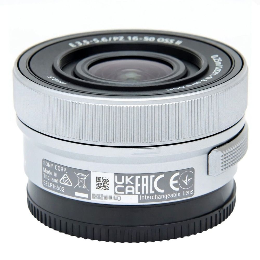 Sony E PZ 16-50mm OSS II Lens SELP16502 (Silver) - New, Pulled from Kit, Bulk