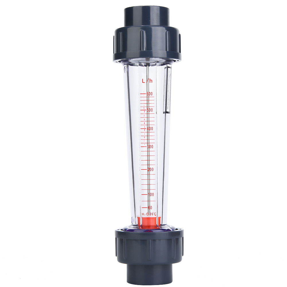 [Mmooo] LZS-25 (D) พลาสติก ABS ชนิดหลอดของเหลว Flowmeter ความแม่นยําสูงเครื่องมือวัดการไหล 60-600L/H