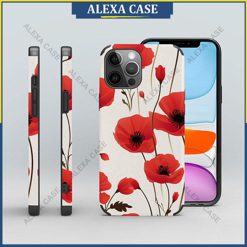 เคสโทรศัพท์ดอกไม้สําหรับiPhone 17 Pro Max / iPhone 16 Pro Max / iPhone 15 Pro Max / iPhone 13 Pro Ma