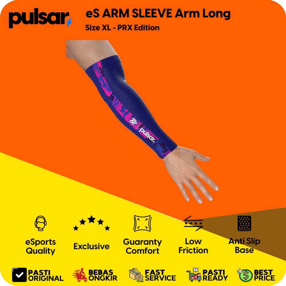 Pulsar เมาส์สําหรับเล่นเกมอุปกรณ์เสริม eS ARM SLEEVE Arm Long Size XL PRX Edition สบายไม่มีรอยต่อ Fi