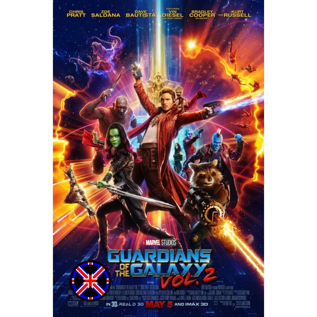 DVD หนัง เสียงไทยทุกแผ่น Guardians of the Galaxy 2 รวมพันธุ์นักสู้พิทักษ์จักรวาล 2