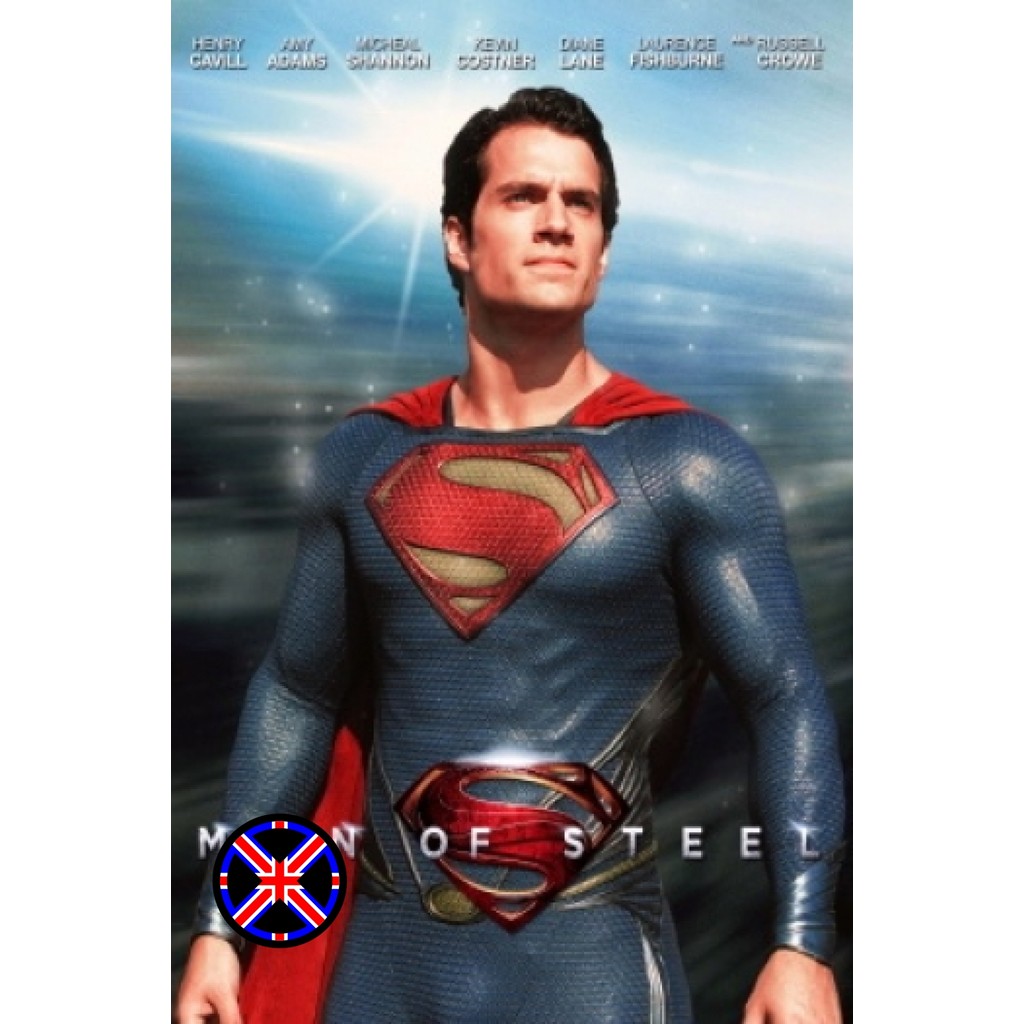 DVD หนัง พูดไทย Superman Man of Steel บุรุษเหล็กซูเปอร์แมน 2016