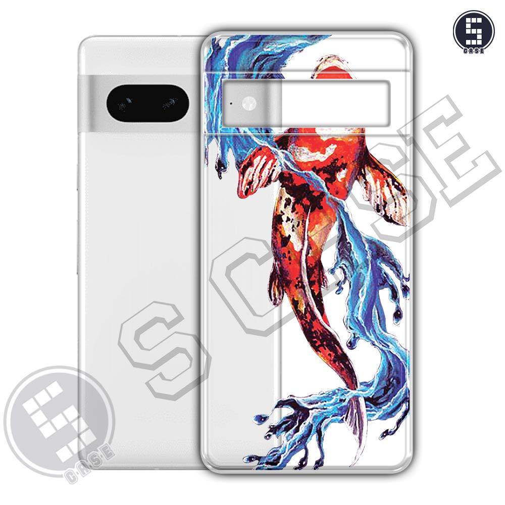 เคสสําหรับ Google Pixel 7 Pro Pixel 7A Pixel 7 หลายรุ่น SLC23 คลื่นญี่ปุ่น