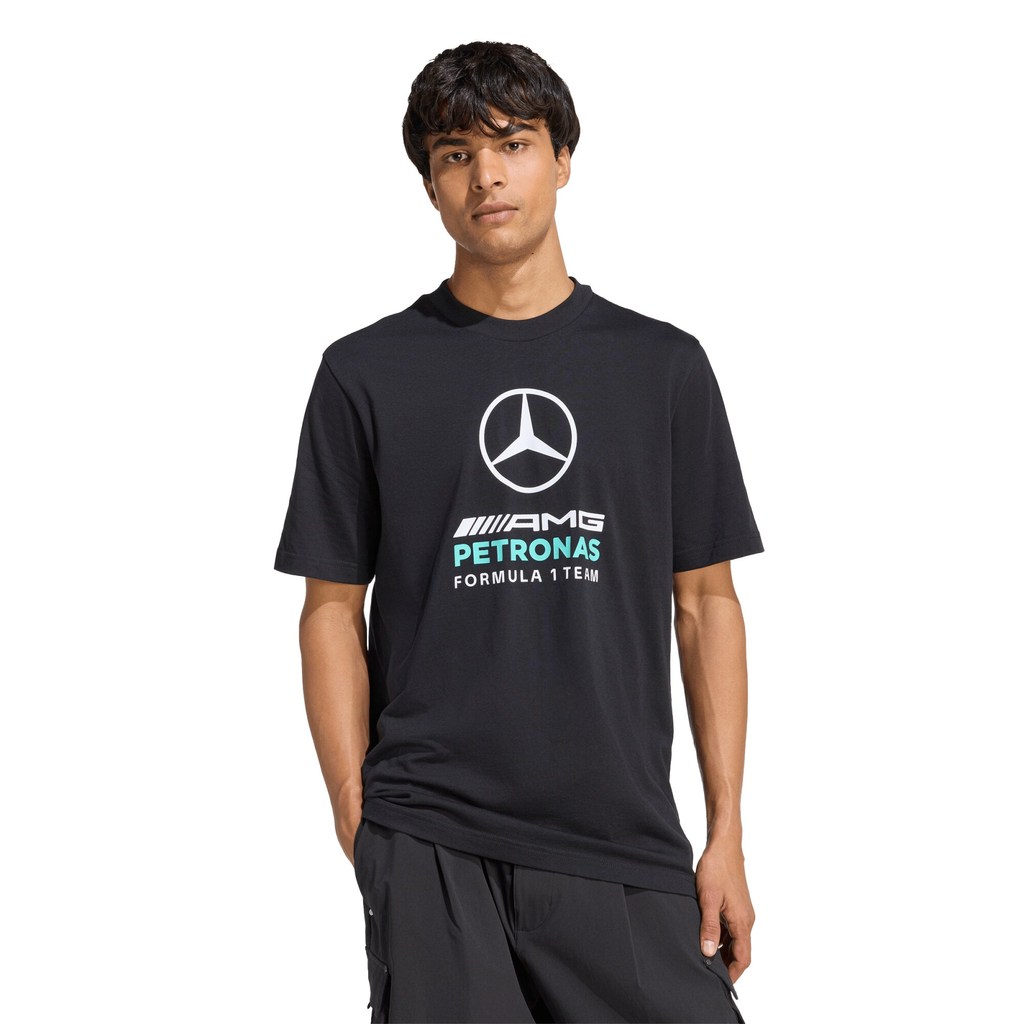 Mercedes AMG Petronas adidas F1 Logo T-Shirt - Black