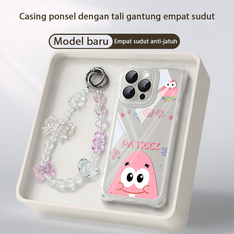 HP GANTUNGAN Patrick Starเคสโทรศัพท์สําหรับเคสโทรศัพท์แบบนุ่มสําหรับIphone 13 14 Pm 15 16 Pro Max 17