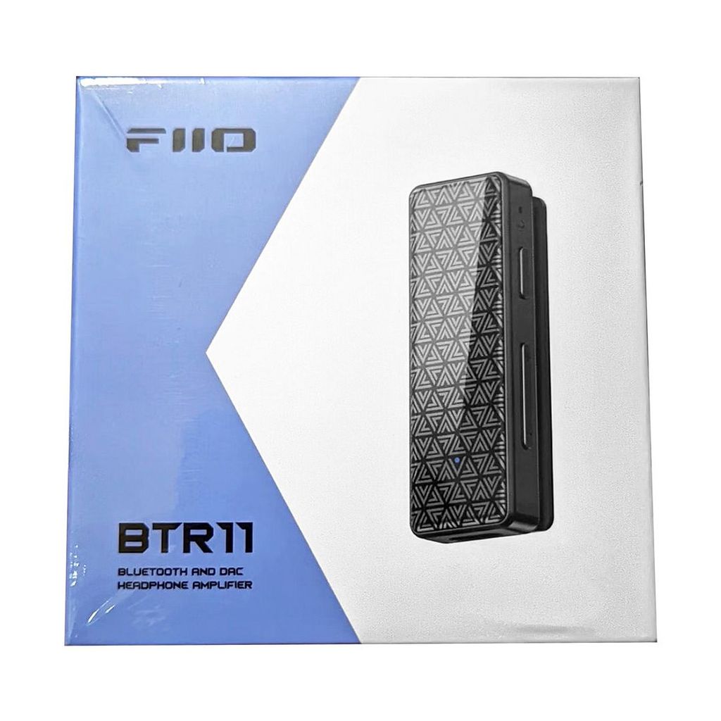 FiiO BTR11 Portable HiFi Bluetooth 5.3 Headphone Amplifier (Black) - LDAC, 3.5mm output