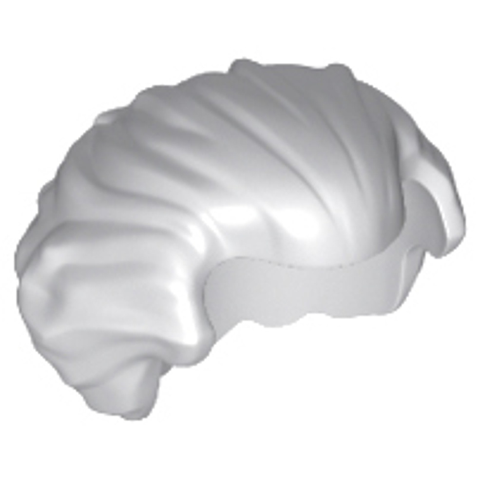 Brick2cube Part - Minifigure, Hair Swept Back with Widow's Peak, Chin Length and Bushy in Back - 212