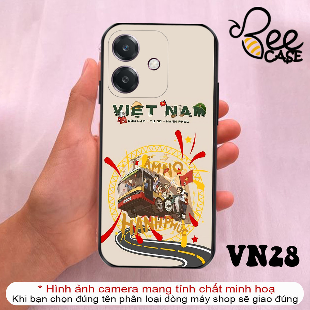 เคสสําหรับ Oppo A3x, Oppo A3 Oppo A5i Vietnam Independence, freedom of love