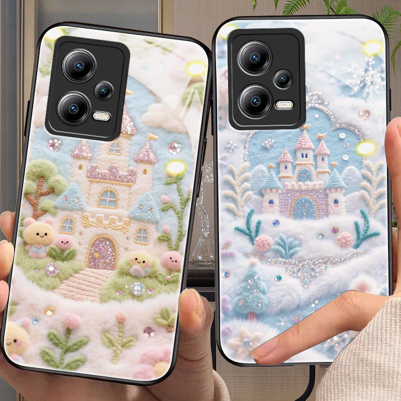 เคสน่ารักสําหรับ xiaomi poco x5,x6,x3/nfc/pro,x4/gt,m3,m4,m5,f3,f4,f5,c40,5/s/x,5/s/x,6/x,t11/,t10,t