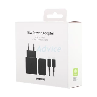 SAMSUNG Adapter 1TYPE-C (45W,T4511XBEGTH) Black - A0178126