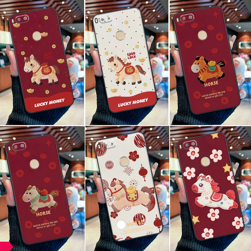 Xiaomi Mi A1 / MI 5X / MI 8 LITE เคส Lucky Horse เพื่อโชคลาภ
