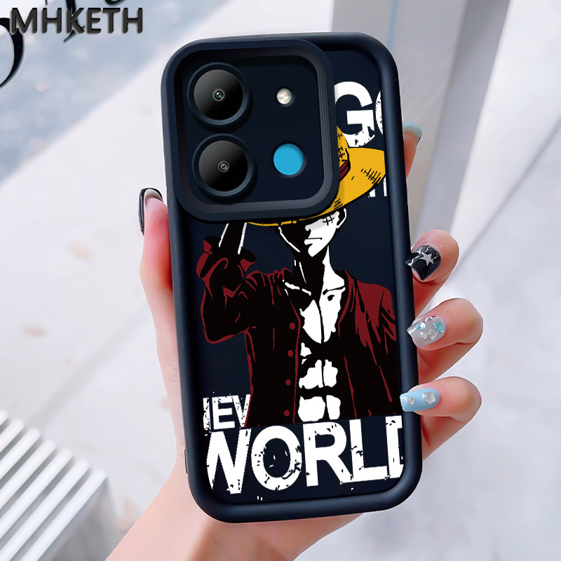 MHKETH เคสสำหรับ Infinix Smart 7 Smart 7 HD เคสโทรศัพท์อนิเมะการ์ตูนคลาสสิก