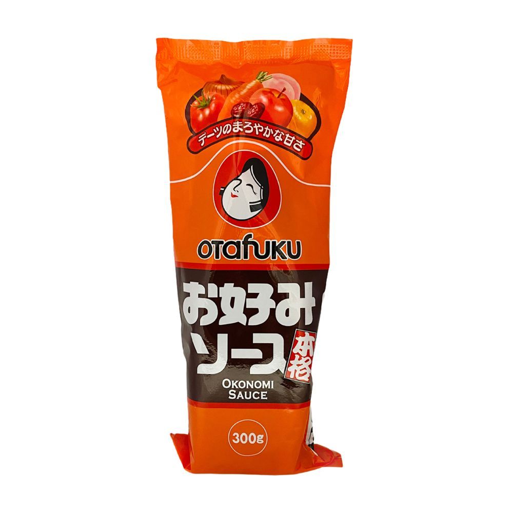 🐙 โอตาฟูกุซอสราดพิซซ่า+จิ้มอาหารทอด300ก 🐟 OTAFUKU OKONOMI SAUCE 300 G. 🐞   🐒