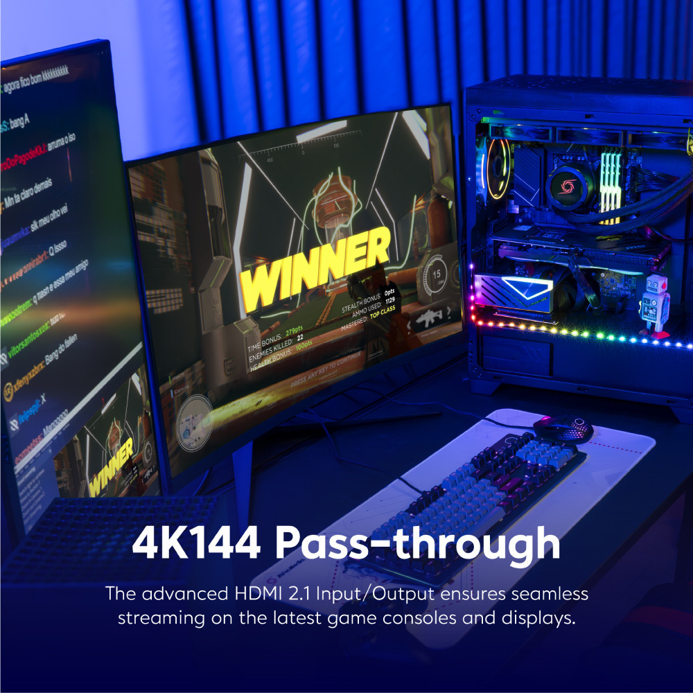 แคปเจอร์การ์ด AVER MEDIA GC575 LIVE GAMER 4K 2.1 ชนิดติดตั้งภายในสำหรับคอมพิวเตอร์_6