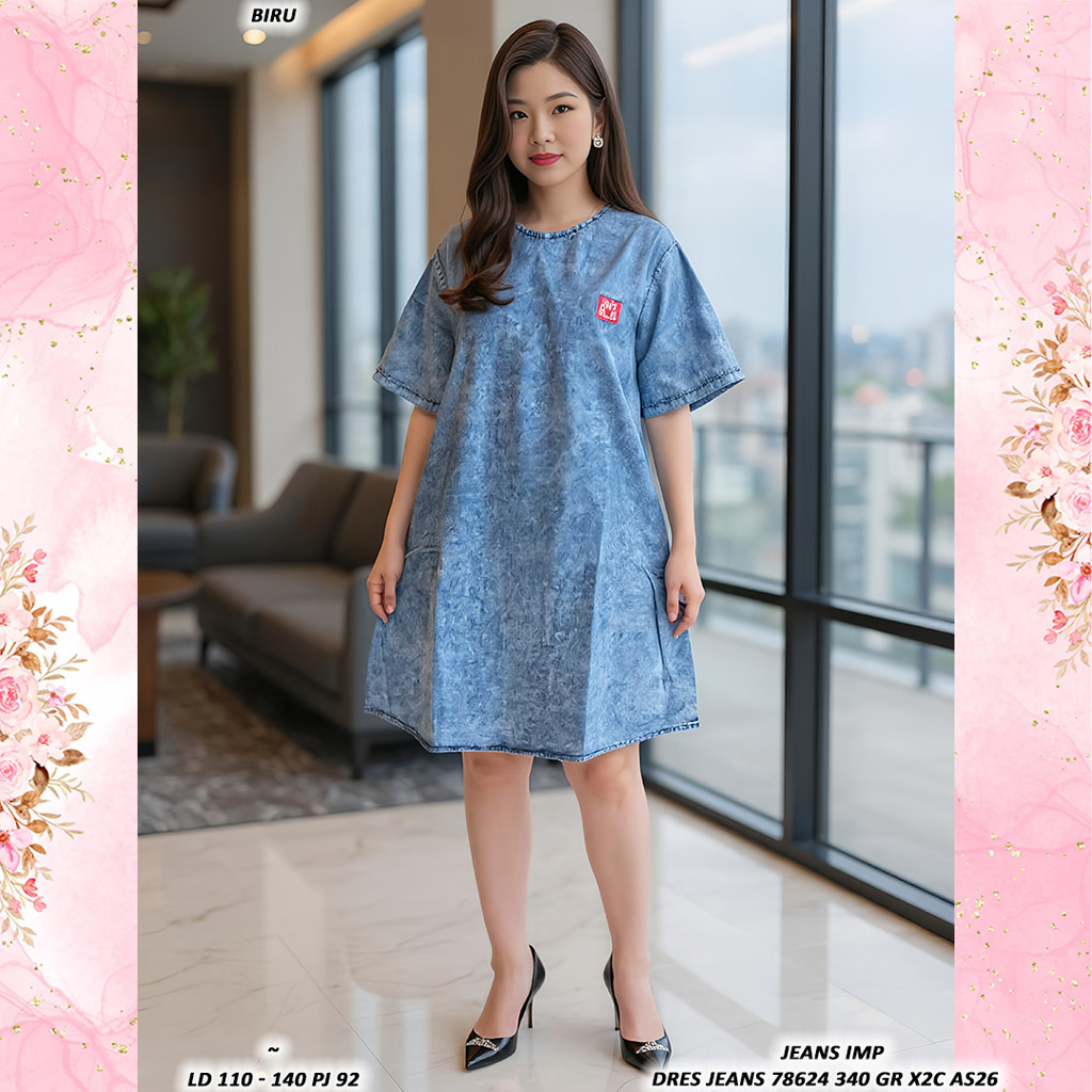 JEANS DRESS 78624 340 GR X2C AS26 STOCK ACCORDING TO UPDATE AND UPDATE