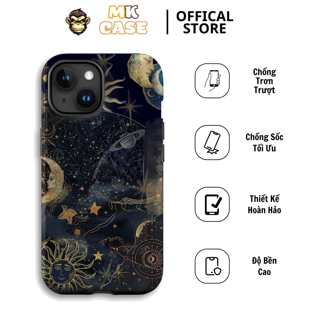 Unique Art Classic Moon Sun iPhone CASE MK CASE