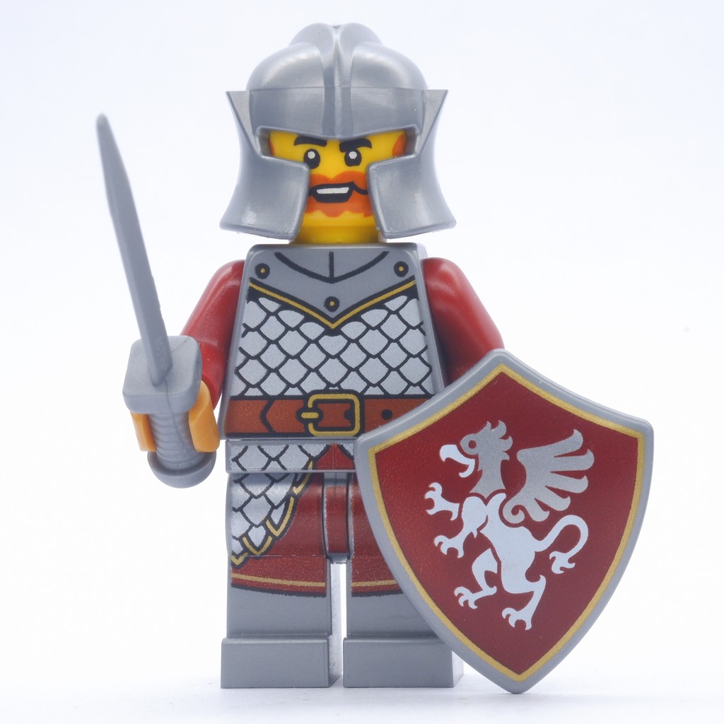 Ploybrick |instock| Griffin Knight with shield | Castle & Kingdom Authentic 100%