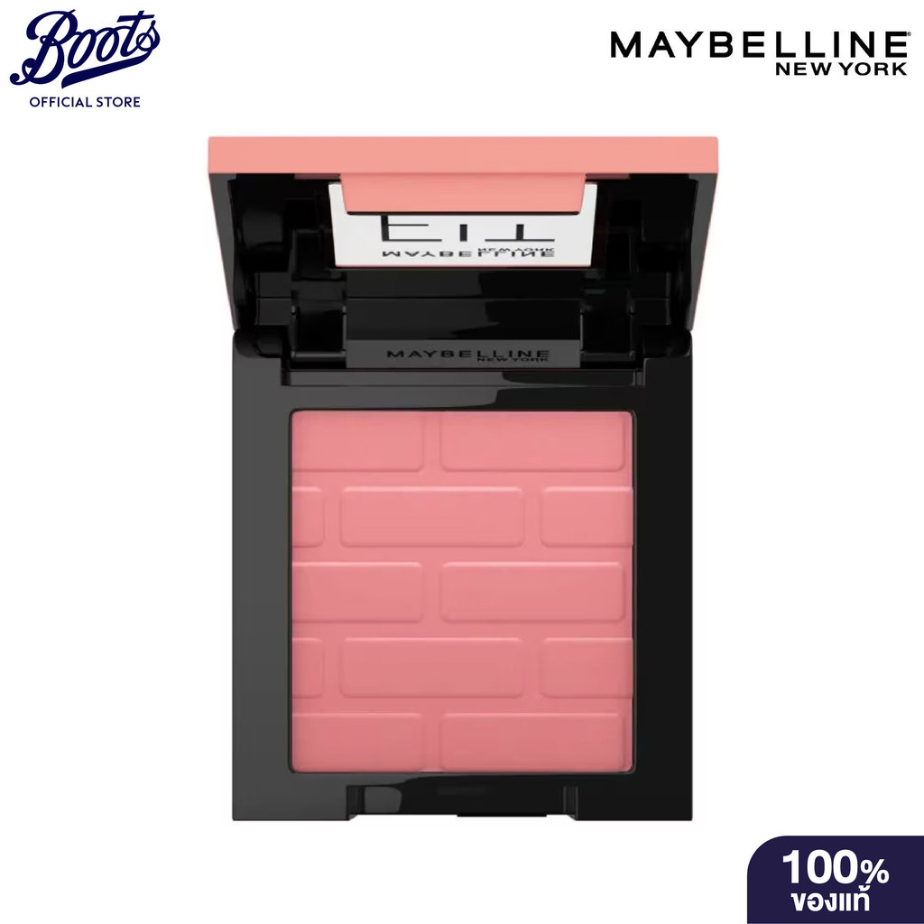 Maybelline New York Fit Me Blush Shade 4.5G. 30 Fierce เมย์เบลลีน บลัชออน ฟิต มี บลัช 4.5ก. 30 เฟียส