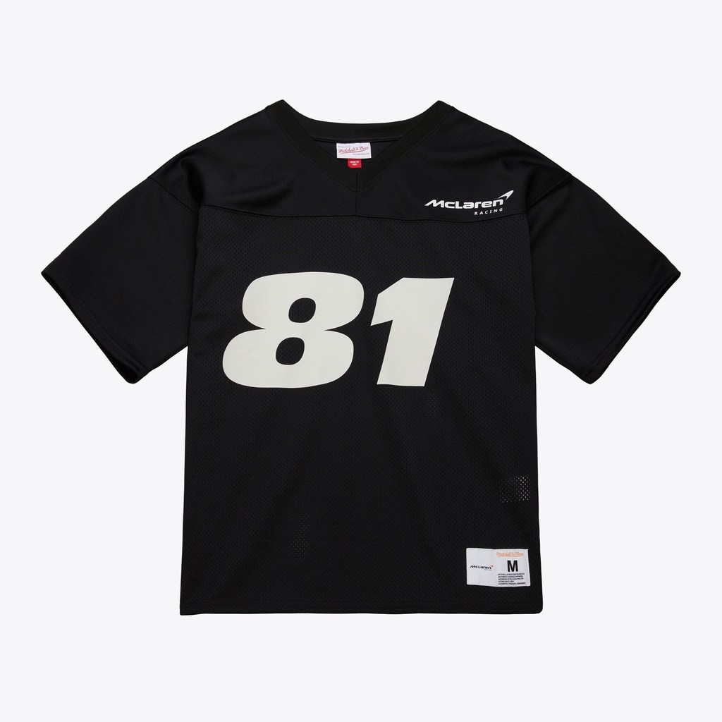 McLaren F1 Team Mitchell & Ness Oscar Piastri Mesh Jersey