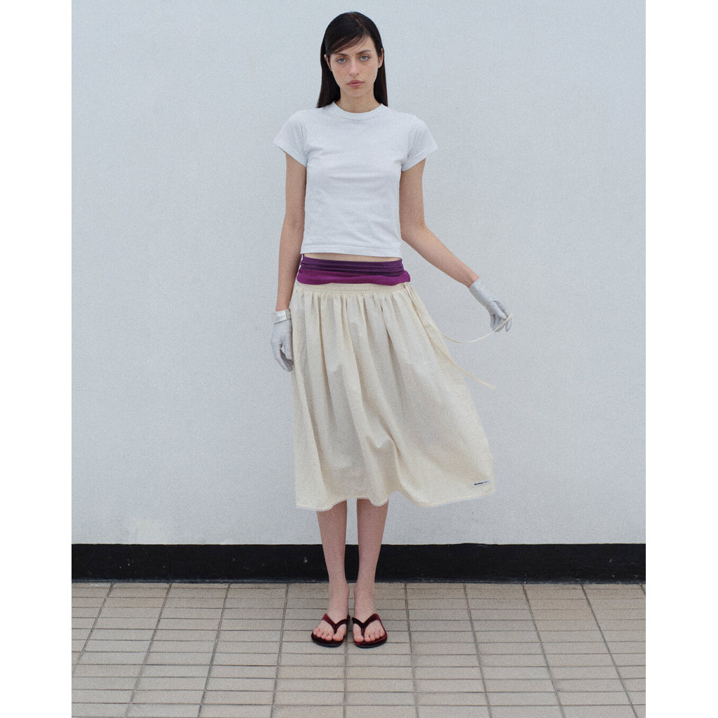 Girlfriend Comfort - Sonnet Circle Skirt (พร้อมส่ง) - กระโปรงผูกเชือก (มีให้เลือก 5 สี)