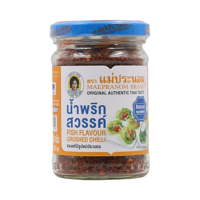 🌼 แม่ประนอมน้ำพริกสวรรค์ 134กรัม 🌻 Mae Pranom Sawan Chilli Paste 134g. 🌸 8850487007120
