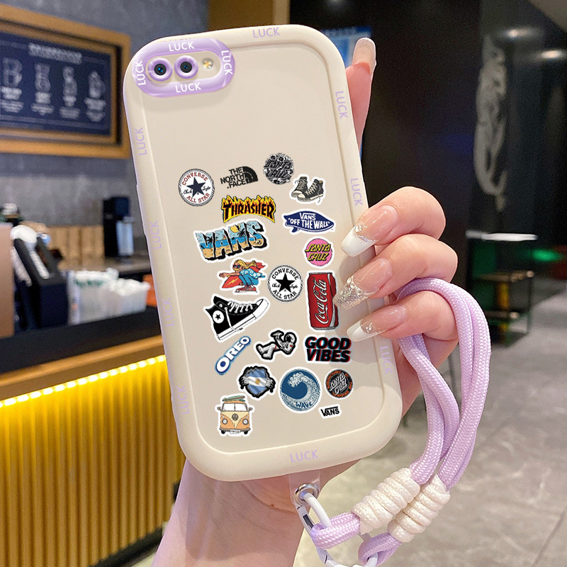 เคส Realme C2 C2s OPPO A1K Premium Cool พร้อมเชือกเส้นเล็ก