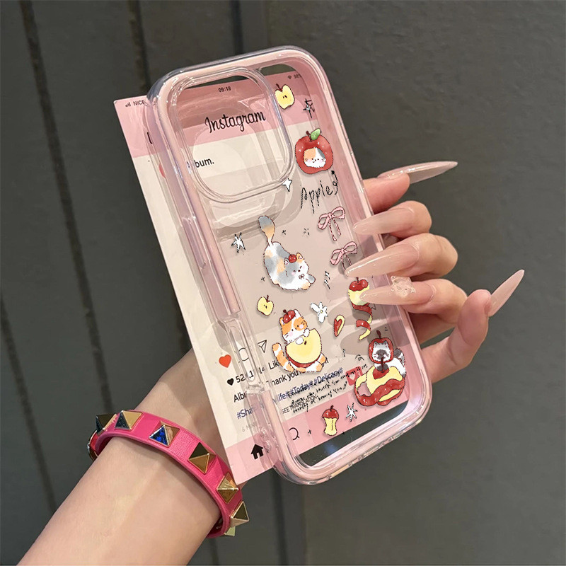 Cat 2-In-1 เคส Apple สําหรับ Realme C85 Pro C85 5G หมายเหตุ 60 60X C75 C75X หมายเหตุ 70 Ckk1 พรีเมี่