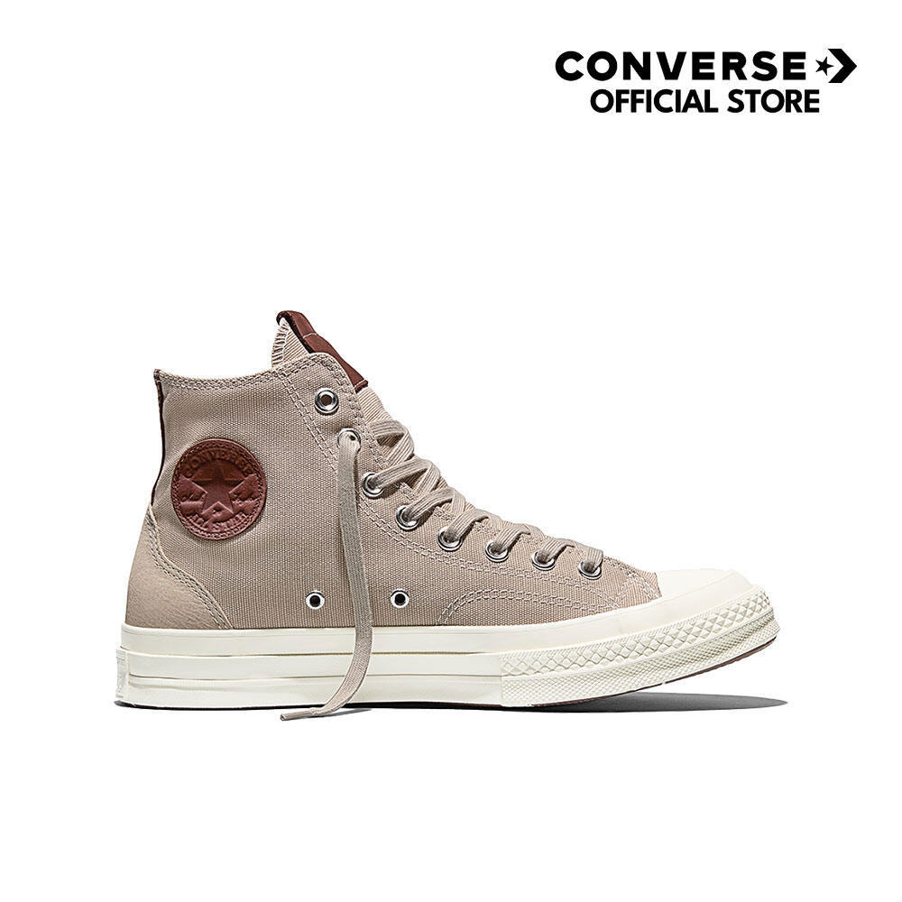 CONVERSE รองเท้า CHUCK 70 MATERIAL + HI BROWN Men A15991CM_S6BRXX