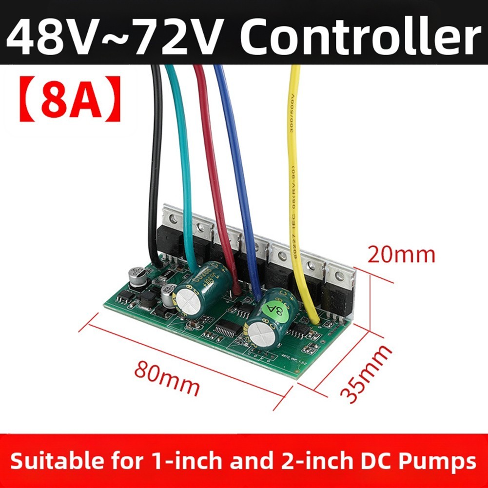 [TWINKLEF] 1 ชิ้น DC Submersible Pump Board 48v60v72v Pump Circuit Board บอร์ดควบคุมปั๊ม