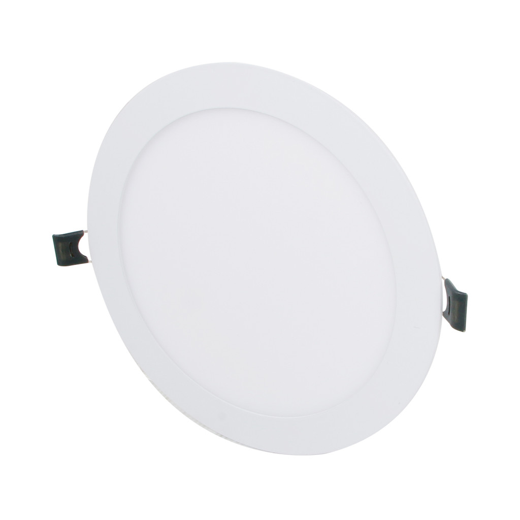 โคมดาวน์ไลท์หน้ากลม 6 นิ้ว LED 15W Warm White EVE LIGHTING รุ่น RD Panel Light 15W WW สีขาว