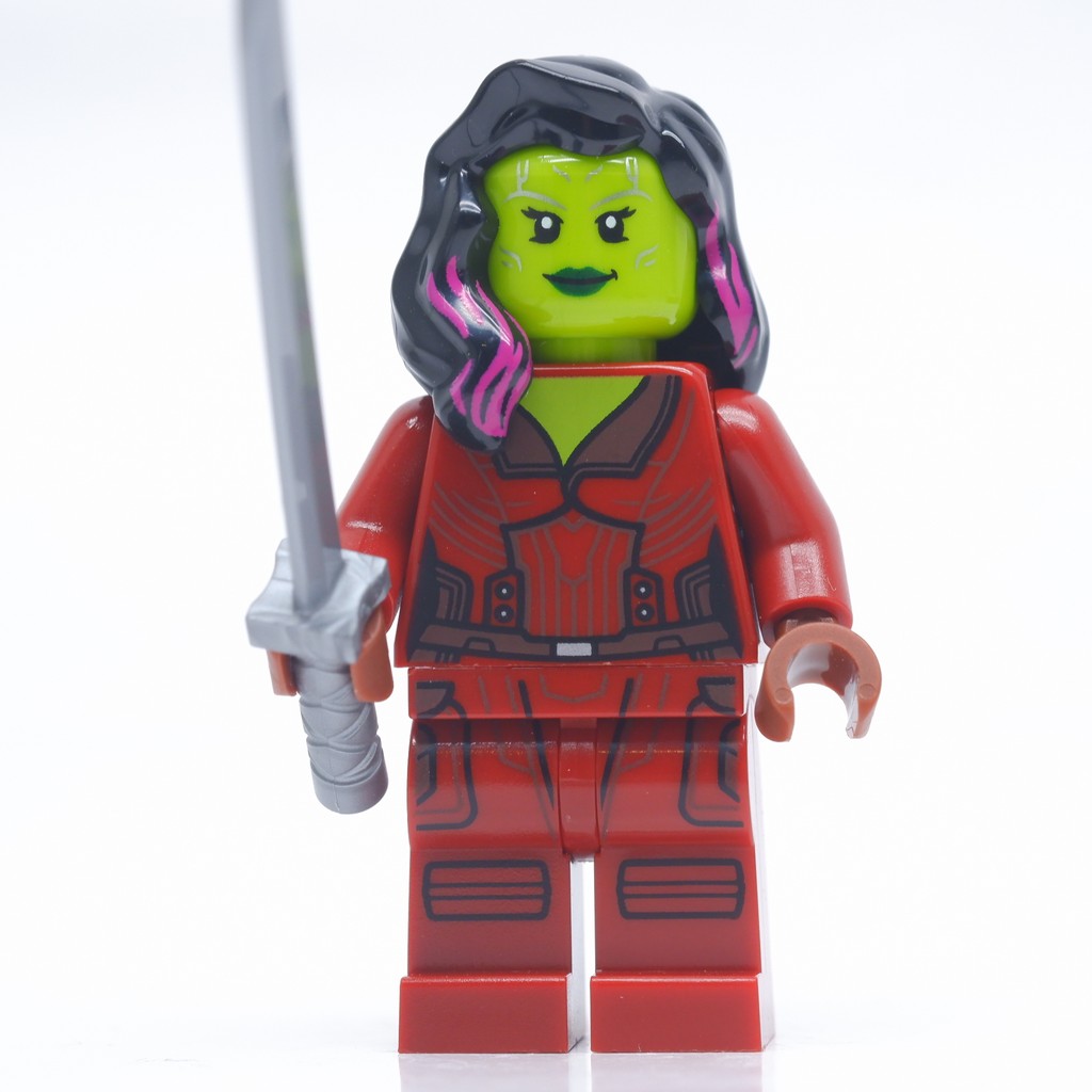 Pearbrick |instock| Gamora Dark Red Suit จากชุด 76286 | Marvel Authentic 100%