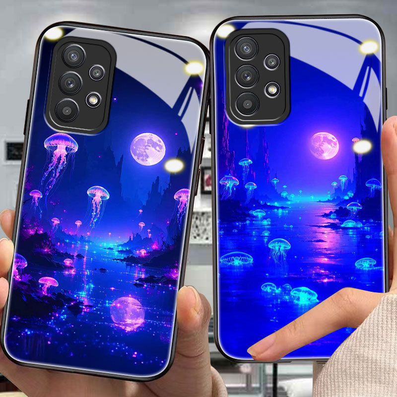 ปลอกแมงกะพรุนสําหรับ samsung a73,a81,a90,a52/s,a53,a54,a55,a60,a70/s,a71,a72,m10/s,m11,m12,m31/m53,m