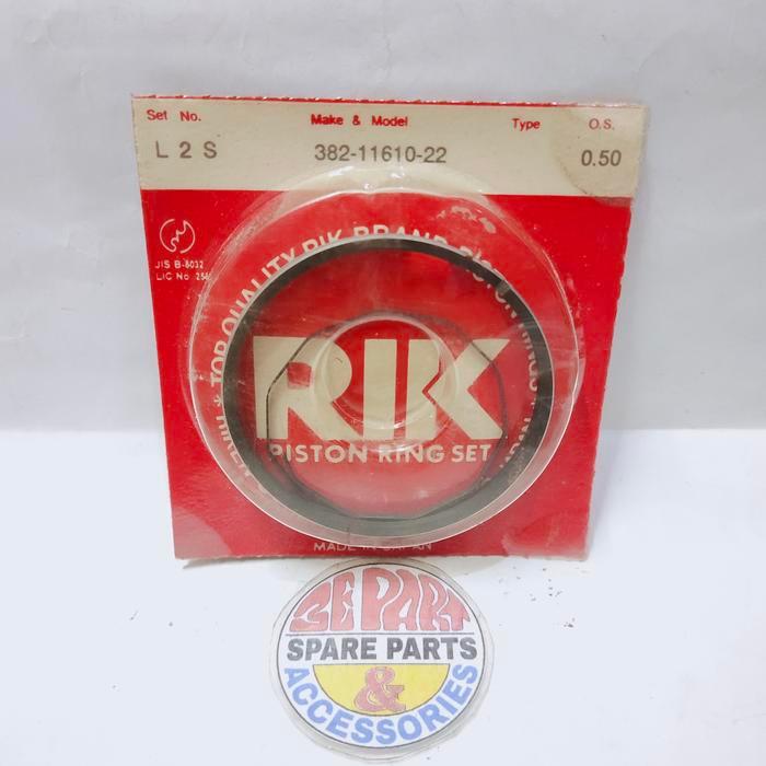 แหวน Sether Ls3 L2G หนา Yb100 381 Os 50 แหวนลูกสูบ Riken ญี่ปุ่นหายาก