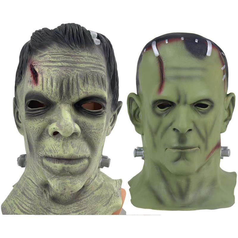 Frankenstein Mask Devil Monsters หน้ากากคอสเพลย์ Zombie Mascarillas Evil Latex Masques